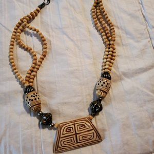 Tan and Brown necklace